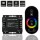Controlador para tira LED RGB 432W 12V/24V con mando Touch Negro