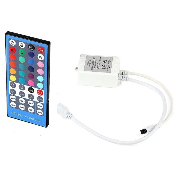 Controlador para tira LED RGBW 72W con mando