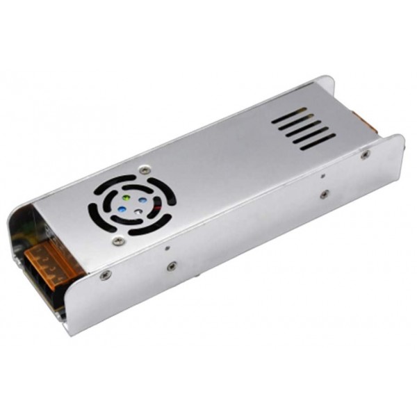 Fuente alimentación LED interior 250W 12VDC Slim con Ventilador