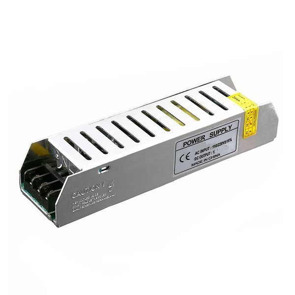 Fuente alimentación LED interior 150W, 12VDC Slim