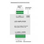 Amplificador para tira Led RGB+W 24A DC12V-24V