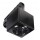 Base tipo F 2p+TL Carril trifásico Negro