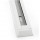 Carril monofásico 1 metro Blanco para foco LED
