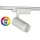 Foco Carril MD14 Trifásico LED COB 30W Blanco, Ángulo ajustable 15º a 60º CRI90, Flicker Free