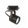 Foco Project Negro Carril monofasico LED, Lámpara GU10