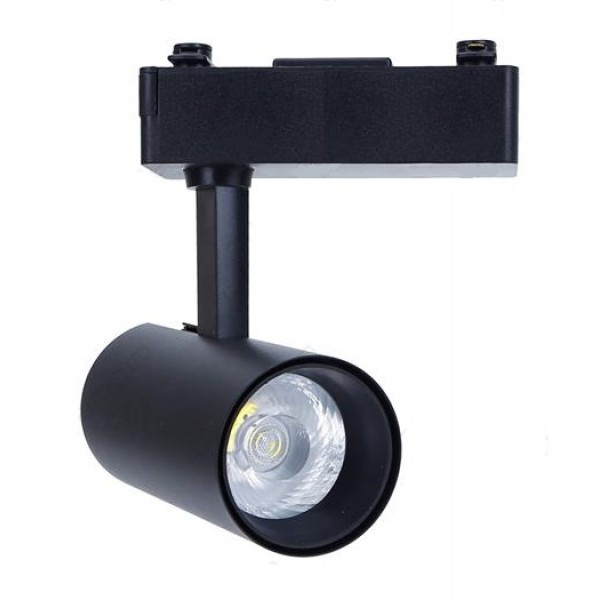 Foco Carril STAR Monofásico LED COB 24W 24º Negro