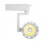 Foco Carril Monofásico LED COB 30W Blanco