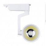 Foco Carril Monofásico LED COB 30W 35º-60º Blanco