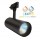 Foco Carril Monofásico LED COB 30W 35º Negro CCT