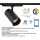 Foco Carril RETAIL Trifásico LED COB 30W Negro CRI90 SMART CCT Wifi, para Smartphone y control AI