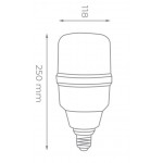 Lámpara LED AP T120 E40 40W