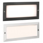 Foco LED exterior IP54 empotrar pared 3,6W 180Lm Blanco ó Negro