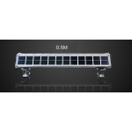 Foco LED exterior bañador pared lineal 10W 525mm SOLAR