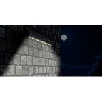 Foco LED exterior bañador pared lineal 20W 1020mm SOLAR