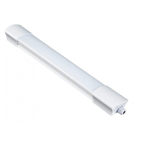 Regleta estanca LED IP65 PC 600mm 20W 2000Lm