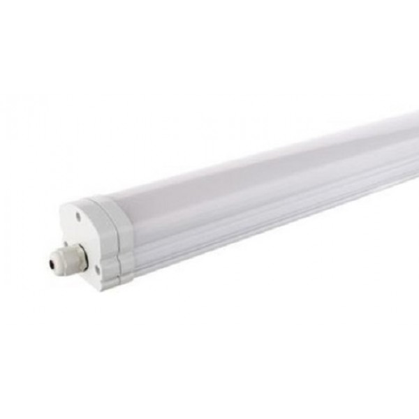 Regleta estanca LED IP65 PC 600mm 18W 1600Lm