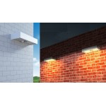 Aplique LED Solar exterior IP65 superficie pared 6W 800Lm Blanco