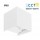 Aplique LED exterior IP65 superficie pared CUBIC 10W 1100Lm CCT Blanco