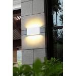 Aplique LED exterior IP65 superficie pared RP 12W 1300Lm CCT Blanco