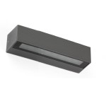 Aplique LED exterior IP65 superficie pared 13W 1000Lm Gris Oscuro