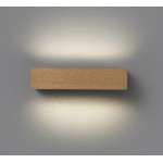 Aplique LED exterior IP65 superficie pared 13W 1000Lm Madera Teka