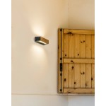 Aplique LED exterior IP65 superficie pared 13W 1000Lm Madera Teka