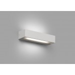 Aplique LED exterior IP65 superficie pared 16W 900Lm Aluminio Pulido