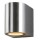 Aplique LED exterior IP44 superficie pared R 1xGU10 Aluminio Pulido