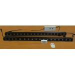 Foco LED exterior bañador pared lineal 36W 24V 1000mm RGB-DMX, conexión en Serie