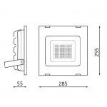 Foco Proyector LED exterior 100W IP-66 PRO-E
