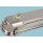 Pantalla estanca INOX para 2 tubos LED de 600mm, conexión 1 lado