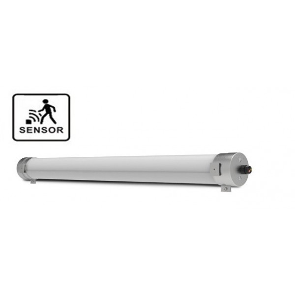 Pantalla estanca Redonda Opal LED IP67 de 1200mm 35W 5200Lm con Detector RF