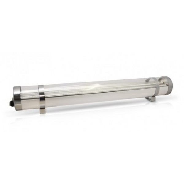 Pantalla estanca Redonda Transparente LED IP67 de 1500mm 52W