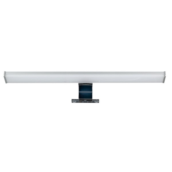 Aplique Baño cromado 78cm 15w Luz Blanca Fría IP44, para espejo ó mueble