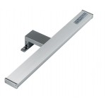 Aplique Baño cromado 78cm 15w Luz Neutra IP44, para marco ó mueble