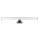 Aplique Baño cromado 78cm 15w Luz Blanca Fría IP44, para Pared