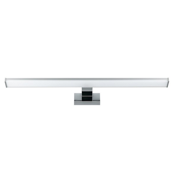 Aplique Baño cromado 78cm 15w Luz Blanca Fría IP44, para Pared